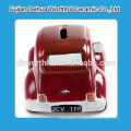 Cutely car design ceramic money box